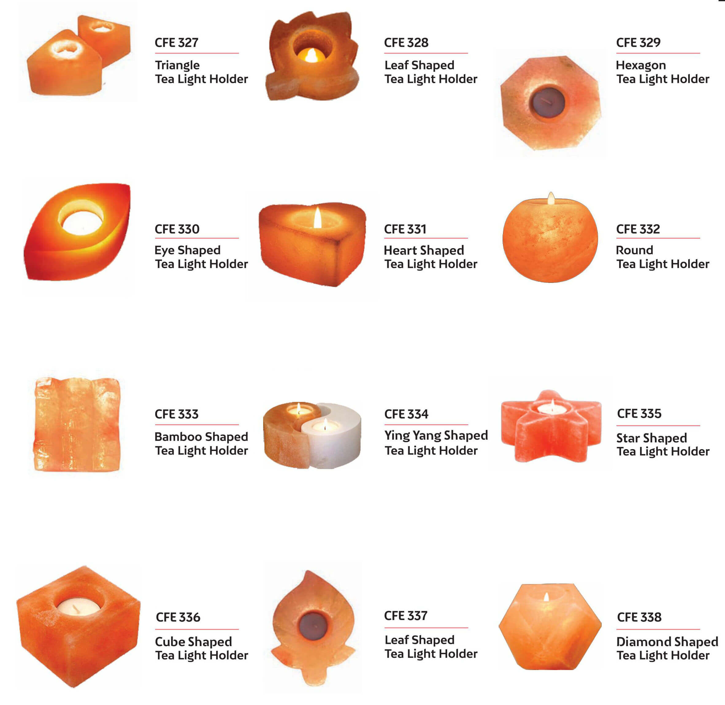 Geometrical Shaped Tea Light Salt Holders (1)